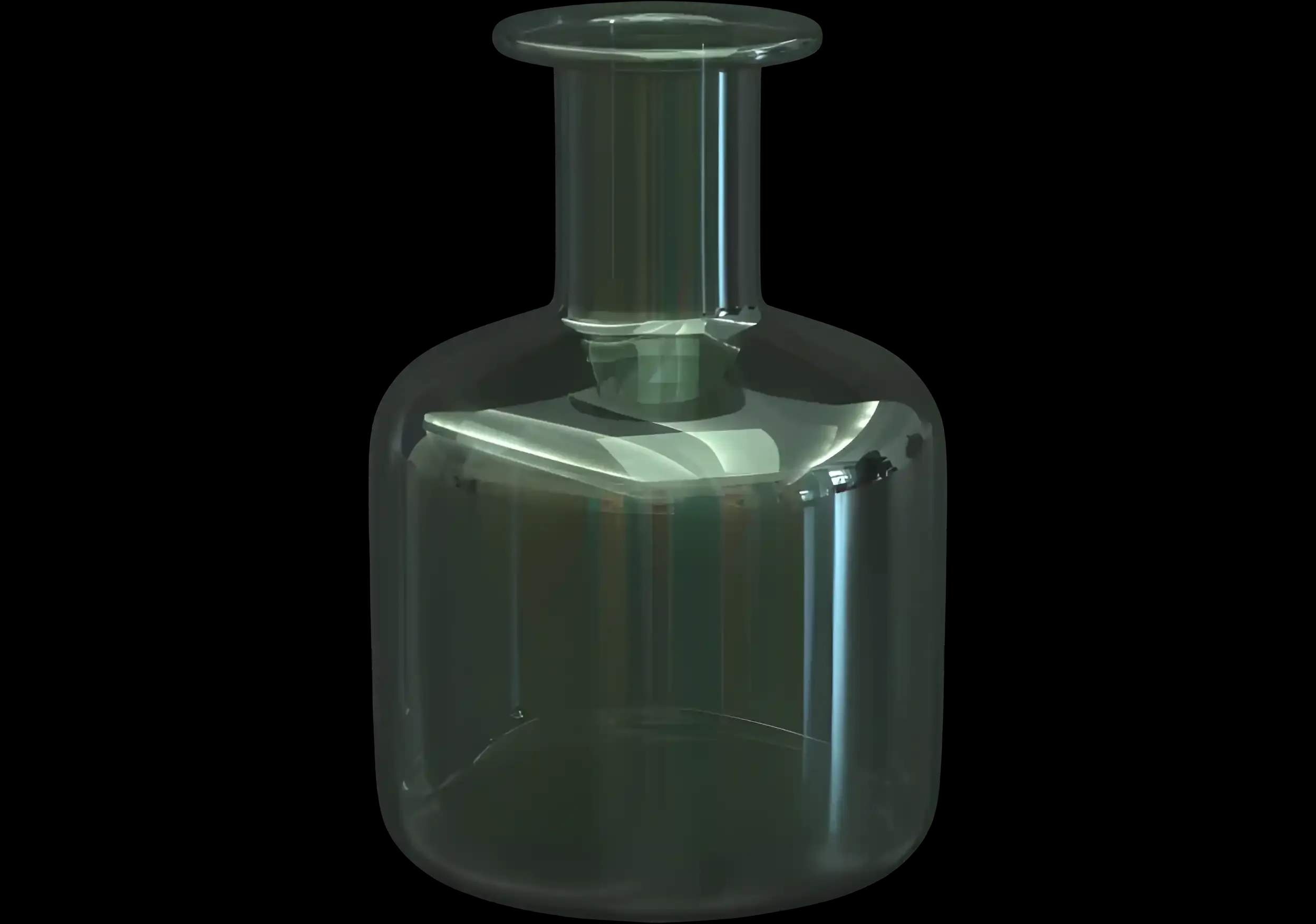 Contemporary Glass Decanter